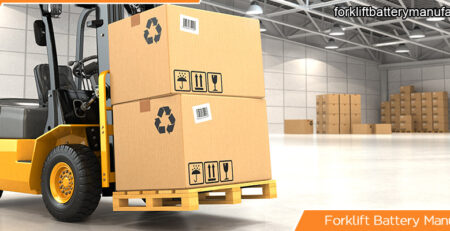 48 Volt lithium ion forklift truck battery
