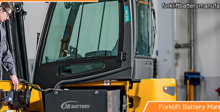72 Volt lithium ion forklift truck battery