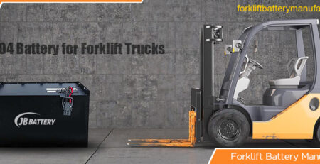 Electric pallet jack forklift battery